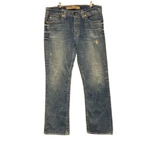 Men's BIG STAR UNION STRAIGHT LEG 36Blue Jeans